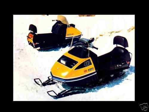 Skidoo elan elite t'nt nordic snowmobile part manuals + olympique alpine everest