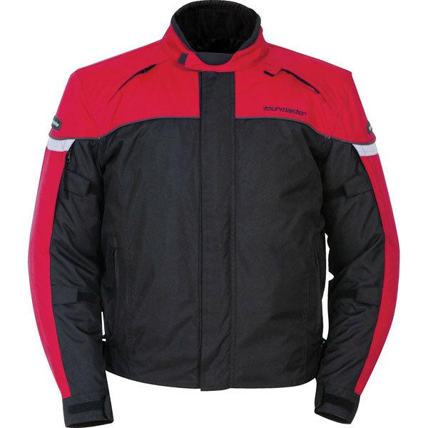 Red/black xl tour master jett series 3 textile jacket