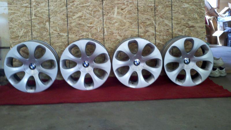 (4) bmw 6 series factory/oem 19" wheels/rims - 645i 650i - front & rear