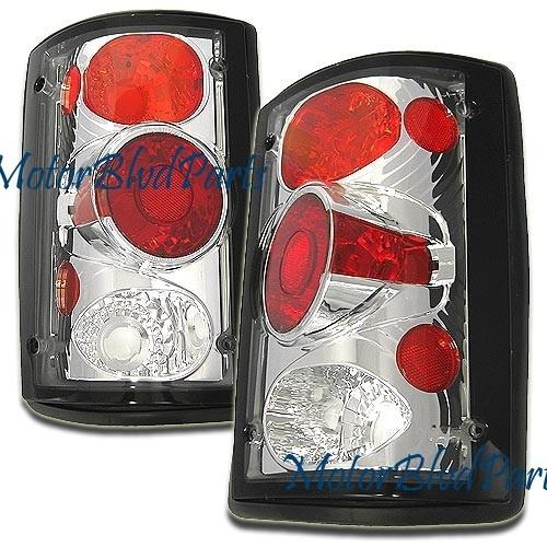 00-04 excursion tail lights rear brake lamps lens pair