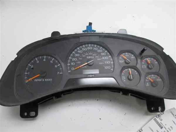 03 04 chevy trail blazer xl speedometer speedo oem