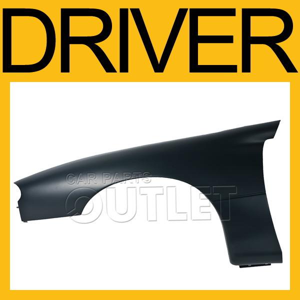 1998-2000 2001 2002 chevy camaro ss front fender primered black plastic z28 left