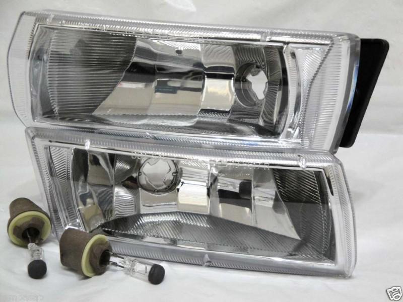 Chevy 2004 05 malibu maxx driving fog light lamp rl h one pair w/light bulbs new