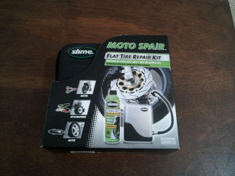 Slime moto spair flat tire repair kit - new