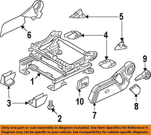 Mopar oem 56049429ae seats & tracks-seat switch