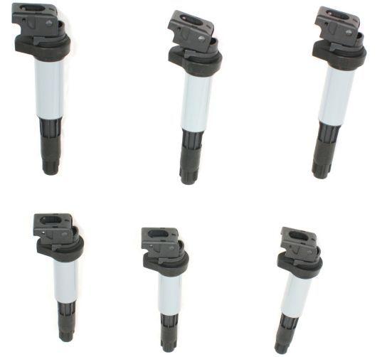 Bmw 3 5 z series 2.3 2.5 2.8 3.0 ignition coil set of 6 kit