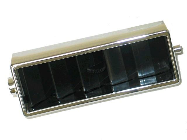 1969-1977 corvette center air vent outlet grille chrome as original