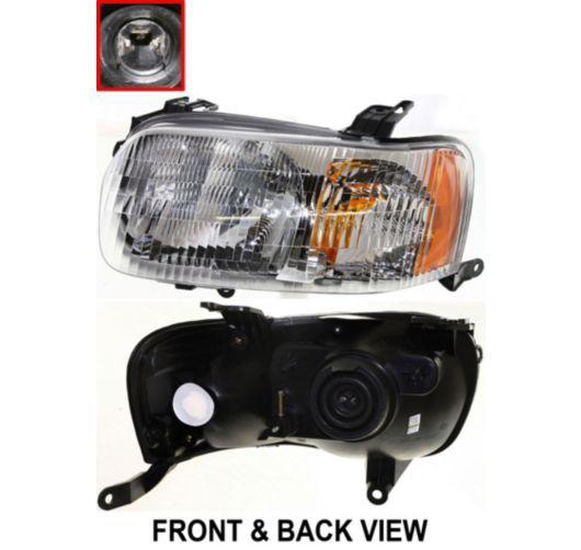 New replacement headlight assembly lh / for 2001-04 ford escape