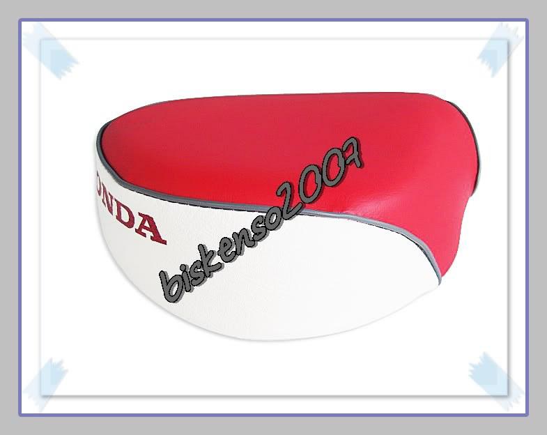 Honda c50 c65 c70 cm90 c100 c102 c105t solo seat "red"