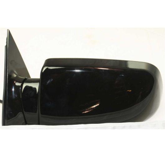 New electric power gloss black power driver side view mirror left door