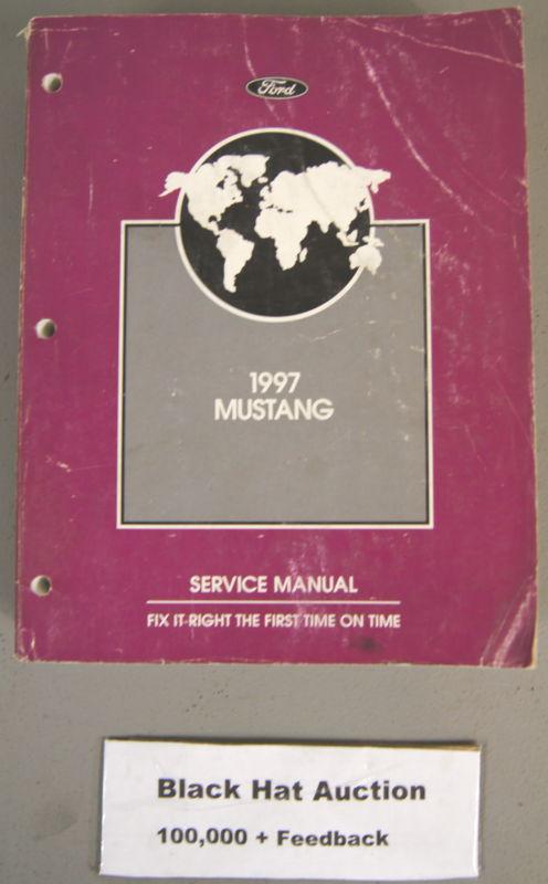 1997 ford mustang shop service manual oem factory dealership book