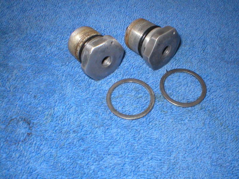 Harley aermacchi sprint 350 front fork plugs 45777-61pb