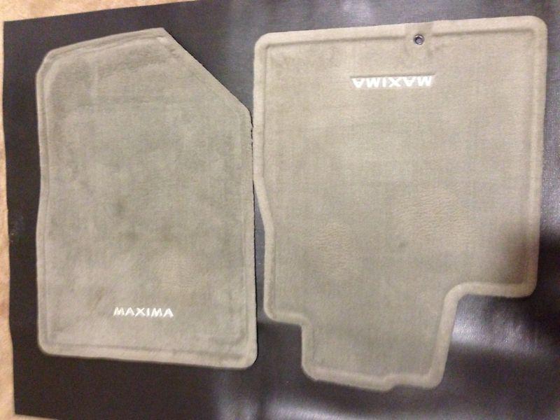 New genuine nissan maxima 2004-2008 4-pc grey carpet mats