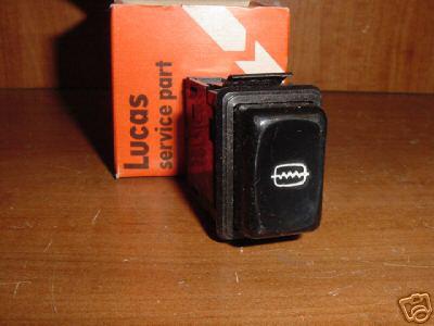 Nos lucas rear window defrost switch triumph tr7 75-77 heated rear window