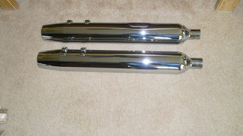 Harley davidson stock oem original exhaust pipes fltru road glide 2013