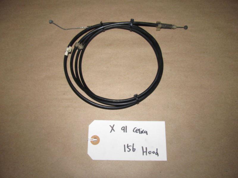 91 90-93 celica st x#156 hood release cable