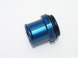 Blue anodized wn0032b an o-ring to smooth hose adapters meziere enterprises  -