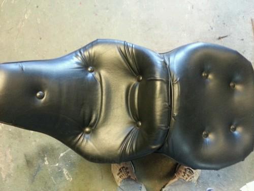 Motorcycle touring seat