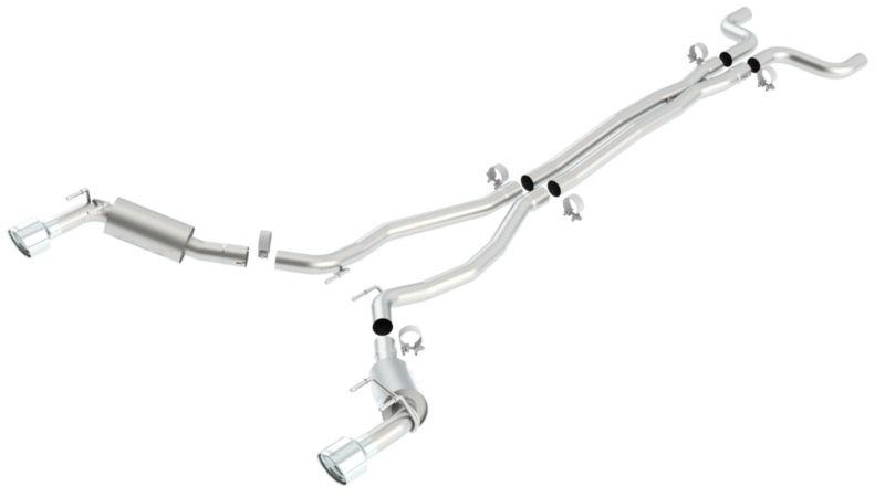 Borla s-type catback exhaust chevy camaro ss 2010-2013