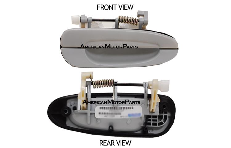 Right replacement outside-rear door handle 93-02 mazda 626 cronos gd1e72410nn