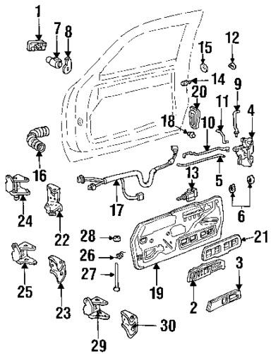 Gmc 15708043 genuine oem factory original handle, inside