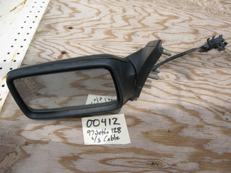 Golf jetta side mirror left drivers 1993 1994 1995 1996 1997 1998 1999