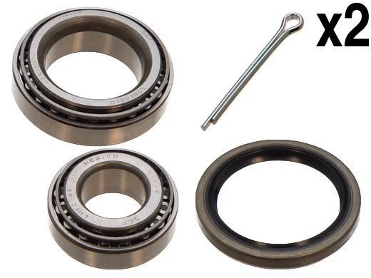 Bmw e23 wheel bearing kit front left +right (x2) skf bearings + seals e24