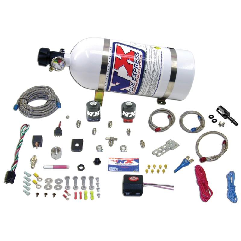 Nitrous express 20918-10 chrysler srt single nozzle; nitrous system