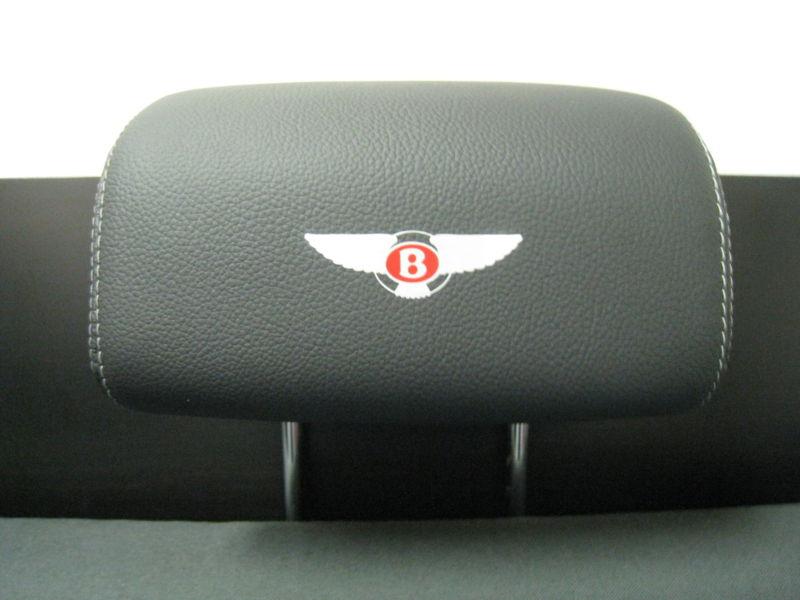 Headrest badge decal sticker *bentley logo* 4-pcs