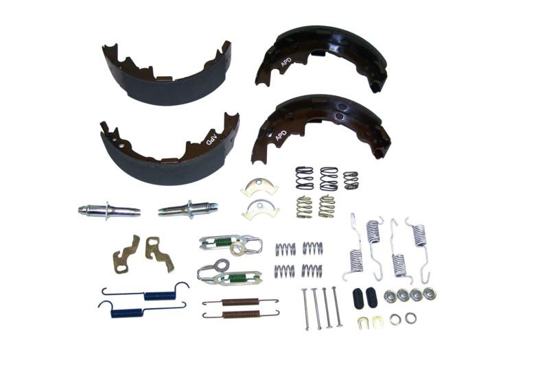 Crown automotive 5019536mk brake shoe master kit 00-05 cherokee (xj) tj wrangler