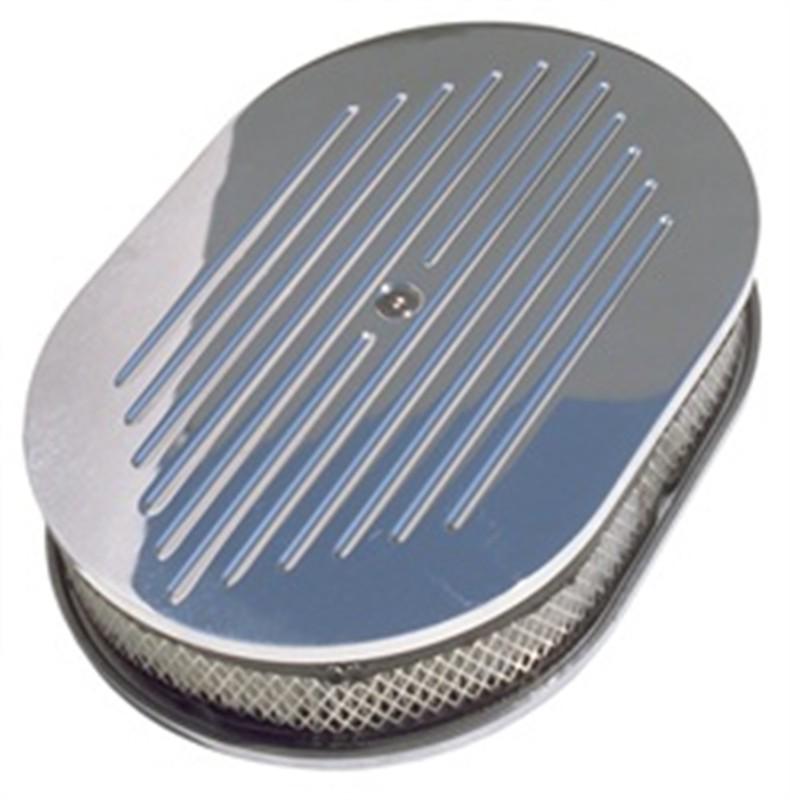 Trans-dapt performance products 6021 aluminum air cleaner; oval