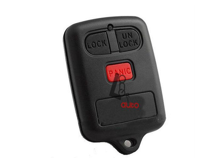 Car auto remote key shell for camry 3 buttons folding free shipping new