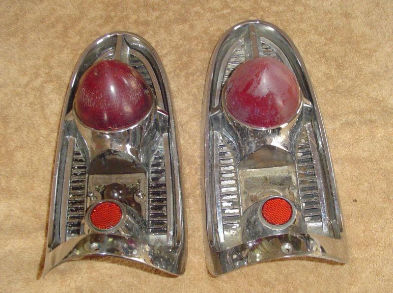 56 chevrolet chevy belair, one fifty ( 150) two ten (210) tail light assemblies