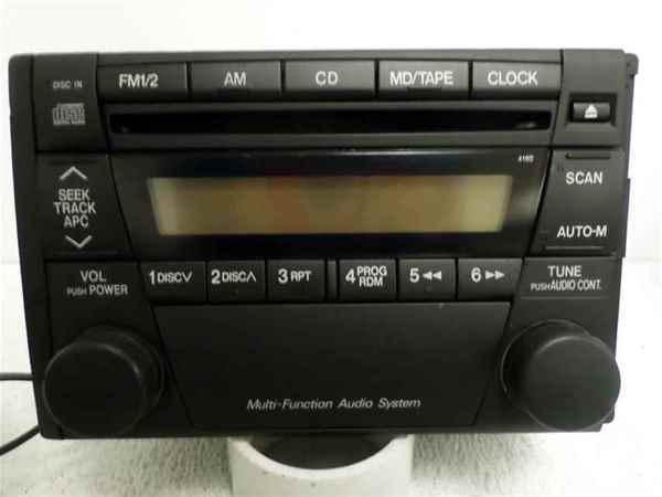 01 02 2001 2002 mazda 626 cd player radio oem lkq