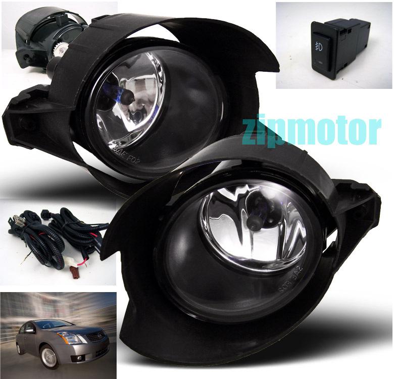 2007 2008 2009 nissan sentra jdm bumper fog lights kit