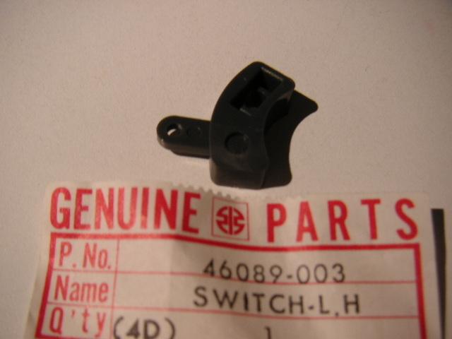 Switch lh         mc1 g4 g4tr f5 f6 f7 f8 f9 46089-003  kawasaki nos