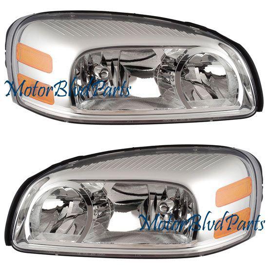 05-07 terraza montana headlights headlamps right+left