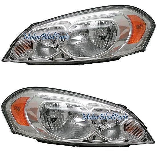 06-09 impala headlights headlamps right+left oe style