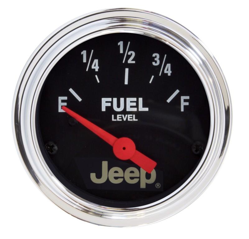 Auto meter 880243 jeep; electric fuel level gauge