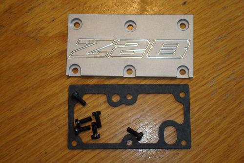  z28 tpi lt1 throttle body cover plate, iroc, camaro