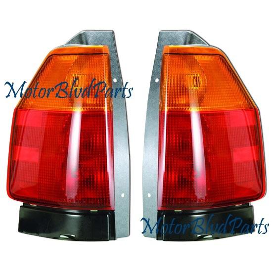 02-07 envoy oe style tail lights rear lamps right+left