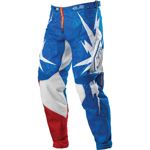 Blue/white/red w30 troy lee designs gp mirage pants 2013 model