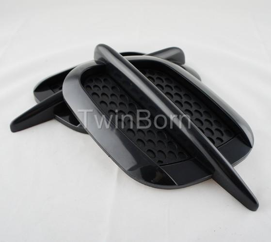 Portable stylish black fender vent universal for suvs trucks