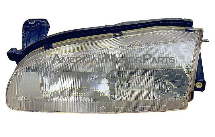 Eagleeye driver & passenger replacement headlight head lamp 93-97 geo prizm