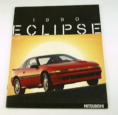 1990 90 mitsubishi eclipse brochure gs turbo dohc