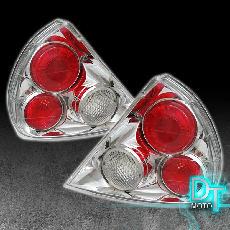 97-98 mitsubishi mirage 2/4dr clear altezza tail lights lamps left+right pair