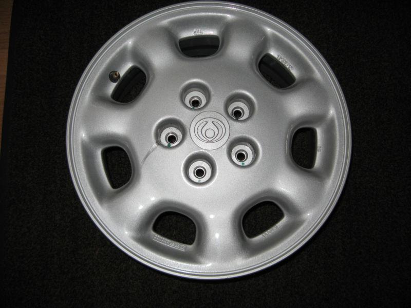 1993 93 1994 94 mazda 626 oem alloy wheel rim 15 x 6 with center cap