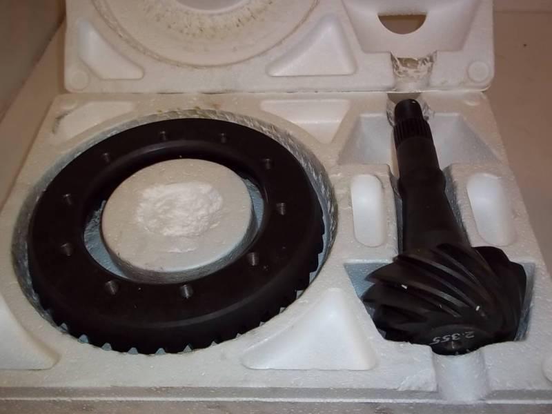 Torq-line 3.55 chrysler 8.25 new ring and pinion rear end ratio