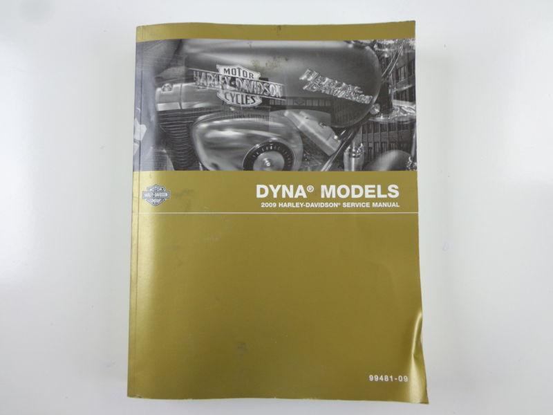 Harley davidson 2009 dyna models service manual 99481-09