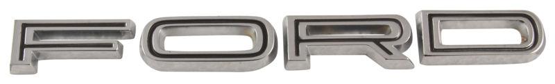 1965 ford galaxie "f.o.r.d" hood or trunk letters